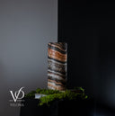 Tangerine Crystal (Onyx Table Lamp #44) - Desk Lamp