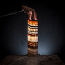 Tangerine Crystal (Onyx Table Lamp #47) - Desk Lamp