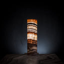 Tangerine Crystal (Onyx Table Lamp #47) - Desk Lamp