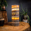 Tangerine Sierra Onyx Crystal Table Lamp #10 - Desk Lamp