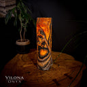 Tangerine Sierra Onyx Crystal Table Lamp #19 - Desk Lamp