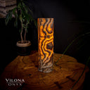 Tangerine Sierra Onyx Crystal Table Lamp #19 - Desk Lamp