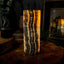 Tangerine Sierra Onyx Crystal Table Lamp #2 - Desk Lamp