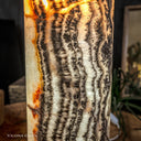 Tangerine Sierra Onyx Crystal Table Lamp #3 - Desk Lamp