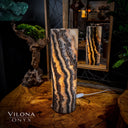 Tangerine Sierra Onyx Crystal Table Lamp #10 - Desk Lamp