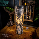 Tangerine Sierra Onyx Crystal Table Lamp #12 - Desk Lamp