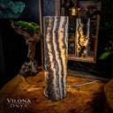 Tangerine Sierra Onyx Crystal Table Lamp #12 - Desk Lamp