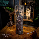 Tangerine Sierra Onyx Crystal Table Lamp #13 - Desk Lamp