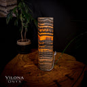Tangerine Sierra Onyx Crystal Table Lamp #16 - Desk Lamp