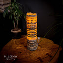 Tangerine Sierra Onyx Crystal Table Lamp #23 - Desk Lamp