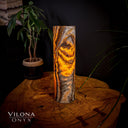 Tangerine Sierra Onyx Crystal Table Lamp #25 - Desk Lamp