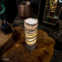 Tangerine Sierra Onyx Crystal Table Lamp #8 - Desk Lamp