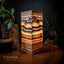 Tangerine Sierra Square Onyx Table Lamp #4 - Desk Lamp