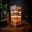 Tangerine Sierra Square Onyx Table Lamp #4 - Desk Lamp