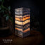 Tangerine Sierra Square Onyx Table Lamp #5 - Desk Lamp