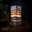 Tangerine Sierra Square Onyx Table Lamp #5 - Desk Lamp