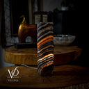 Ultra Exotic Tangerine Crystal (Onyx Table Lamp #34) - Desk