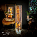 Ice Onyx Hexagon Floor Lamp #2 - Decor