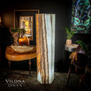 Ice Onyx Hexagon Floor Lamp #2 - Decor