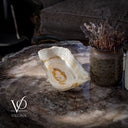 White Ice (Onyx Bowl #10) - Stone Bowl