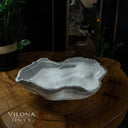 White Ice Bowl #2 - Stone Bowl