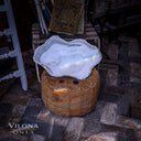 White Ice Bowl #2 - Stone Bowl