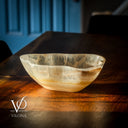White Ice (Onyx Bowl #9) - Stone Bowl