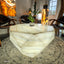 White Ice Onyx Coffee Table (1/1) - coffee table