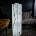 Ice Onyx Hexagon Floor Lamp (1/3) - Decor