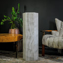 Ice Onyx Hexagon Floor Lamp (1/3) - Decor