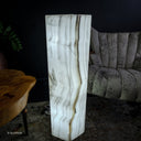 Ice Onyx Hexagon Floor Lamp (1/3) - Decor