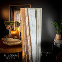 Ice Onyx Hexagon Floor Lamp #2 - Decor