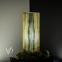 White Ice Onyx Lamp (Exotic Druzy Table Lamp #10) - Decor