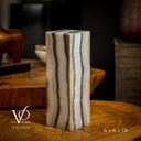 White Ice Onyx Lamp (Exotic Table Lamp #2) - Decor