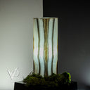 White Ice Onyx Lamp (Exotic Table Lamp #8) - Decor