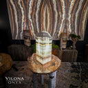 Ice Onyx Table Lamp #6 - Decor
