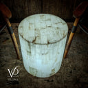 White Ice Onyx Mosaic Coffee Table #2 - Decor