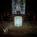 White Ice Onyx Mosaic Coffee Table #2 - Decor